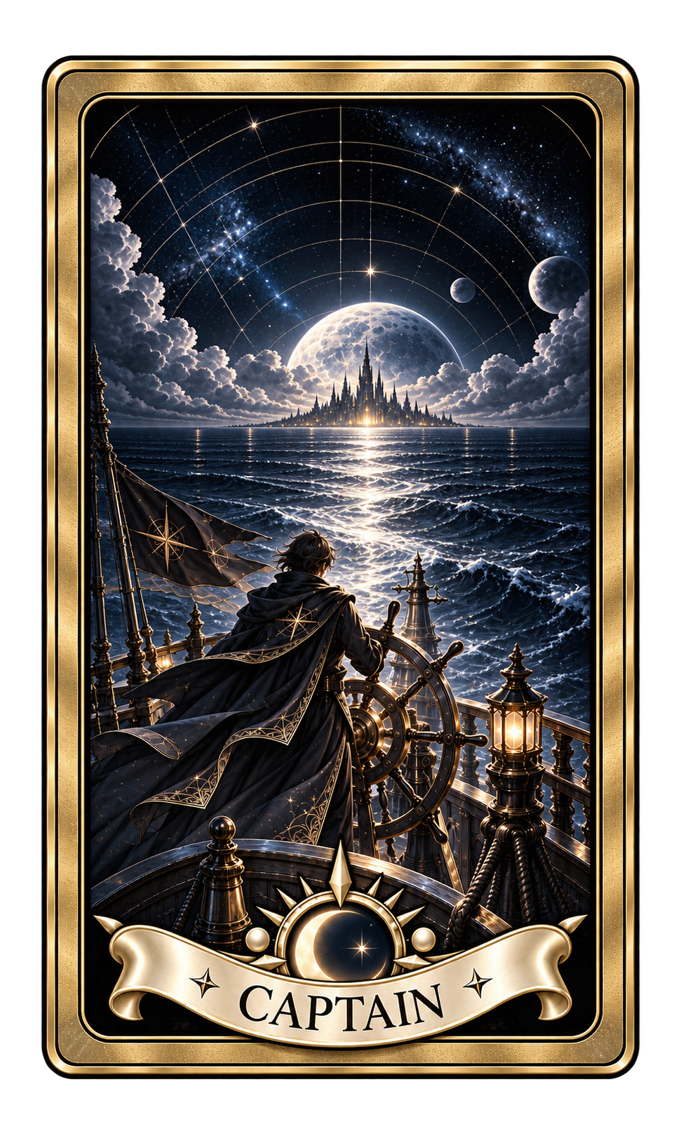 Captain Fate Card artwork